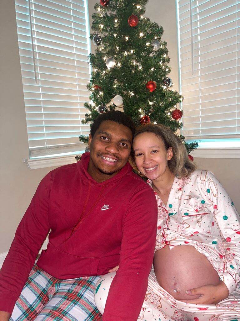 Our first Christmas together in TX!