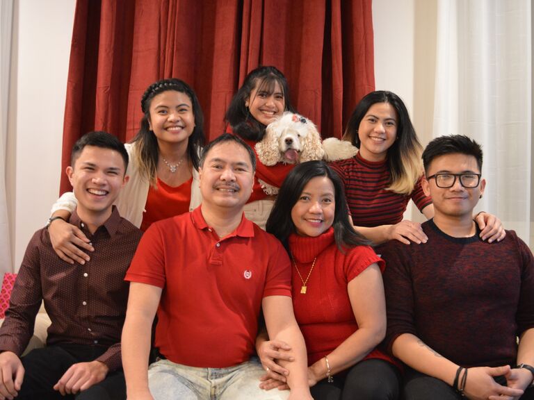1st Christmas Eve with Paula's Family