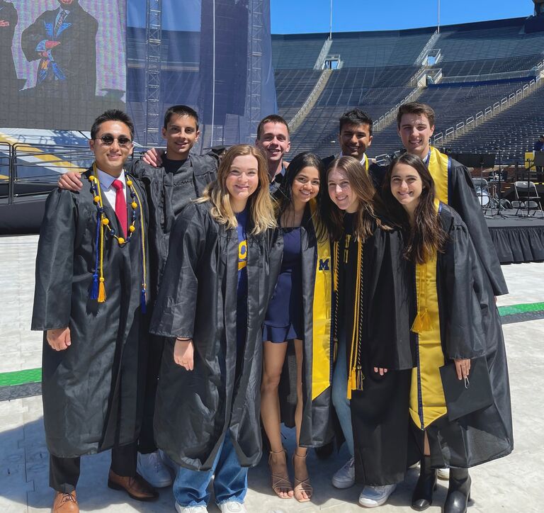 U of M graduation