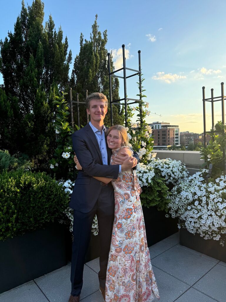 Emma and Austin's wedding reception!