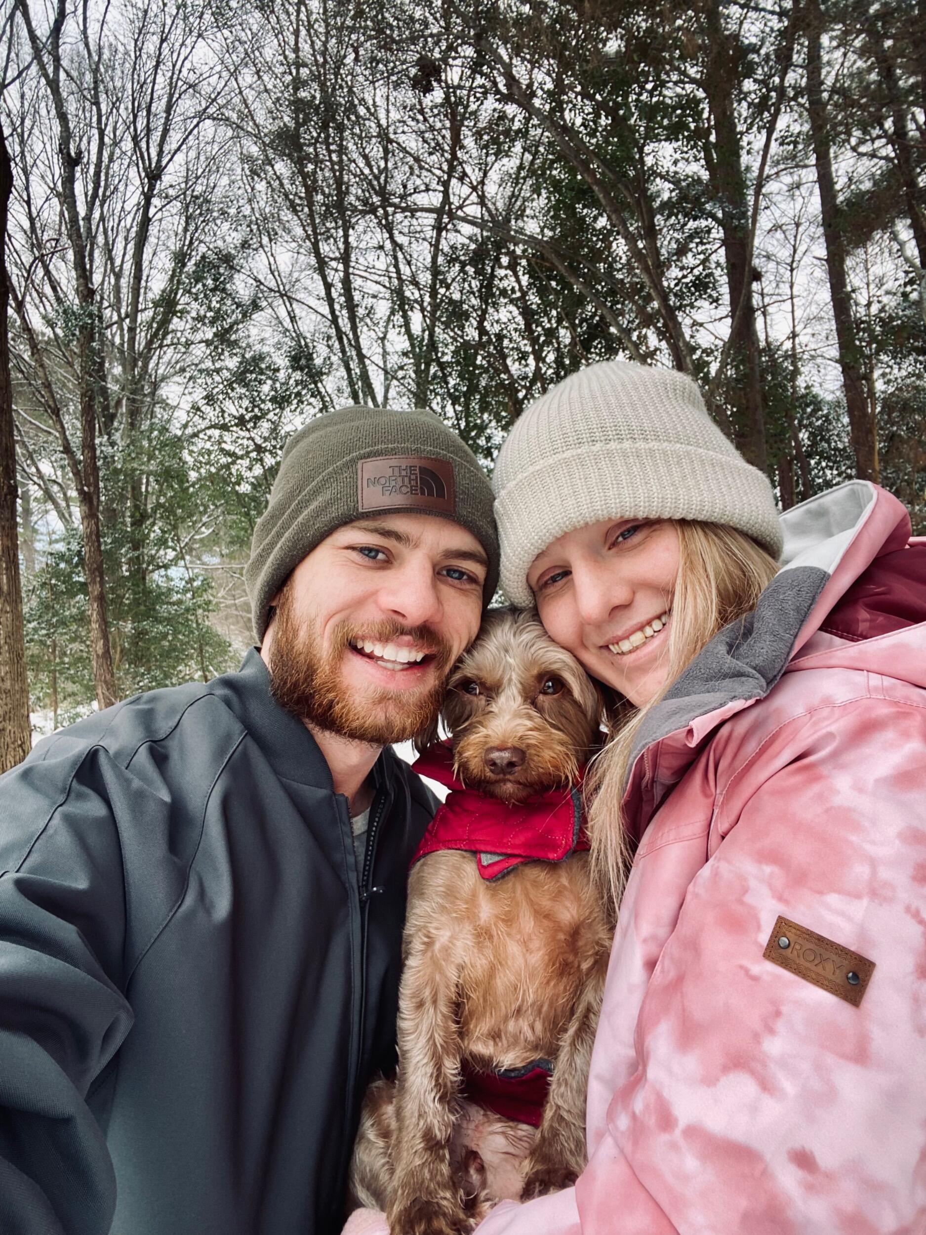 First snow day at the new house