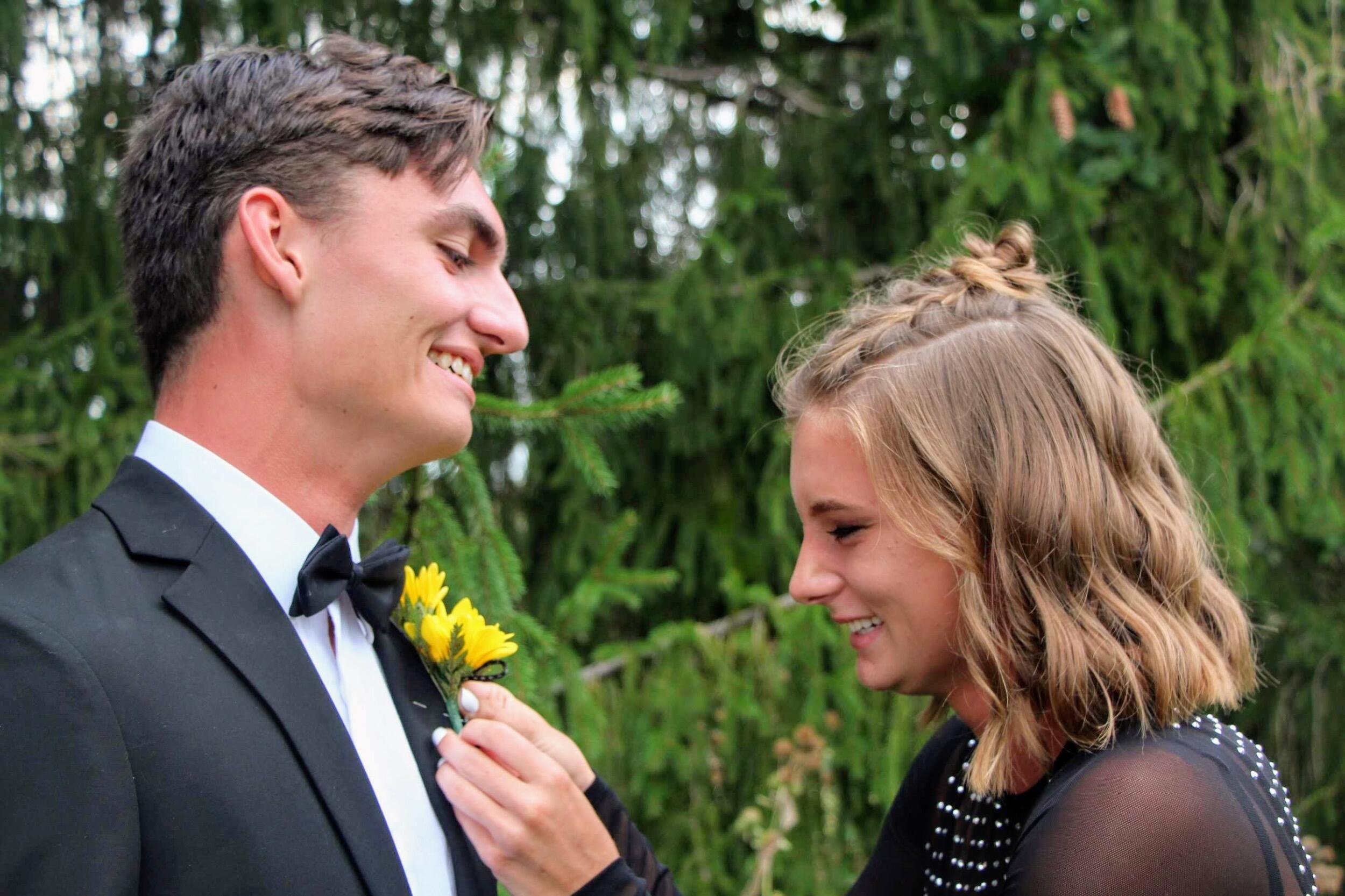Homecoming Aimee's senior year.
