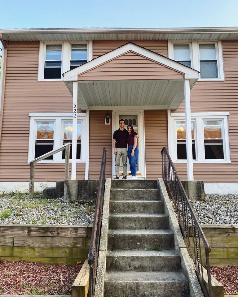 We bought our first house together!