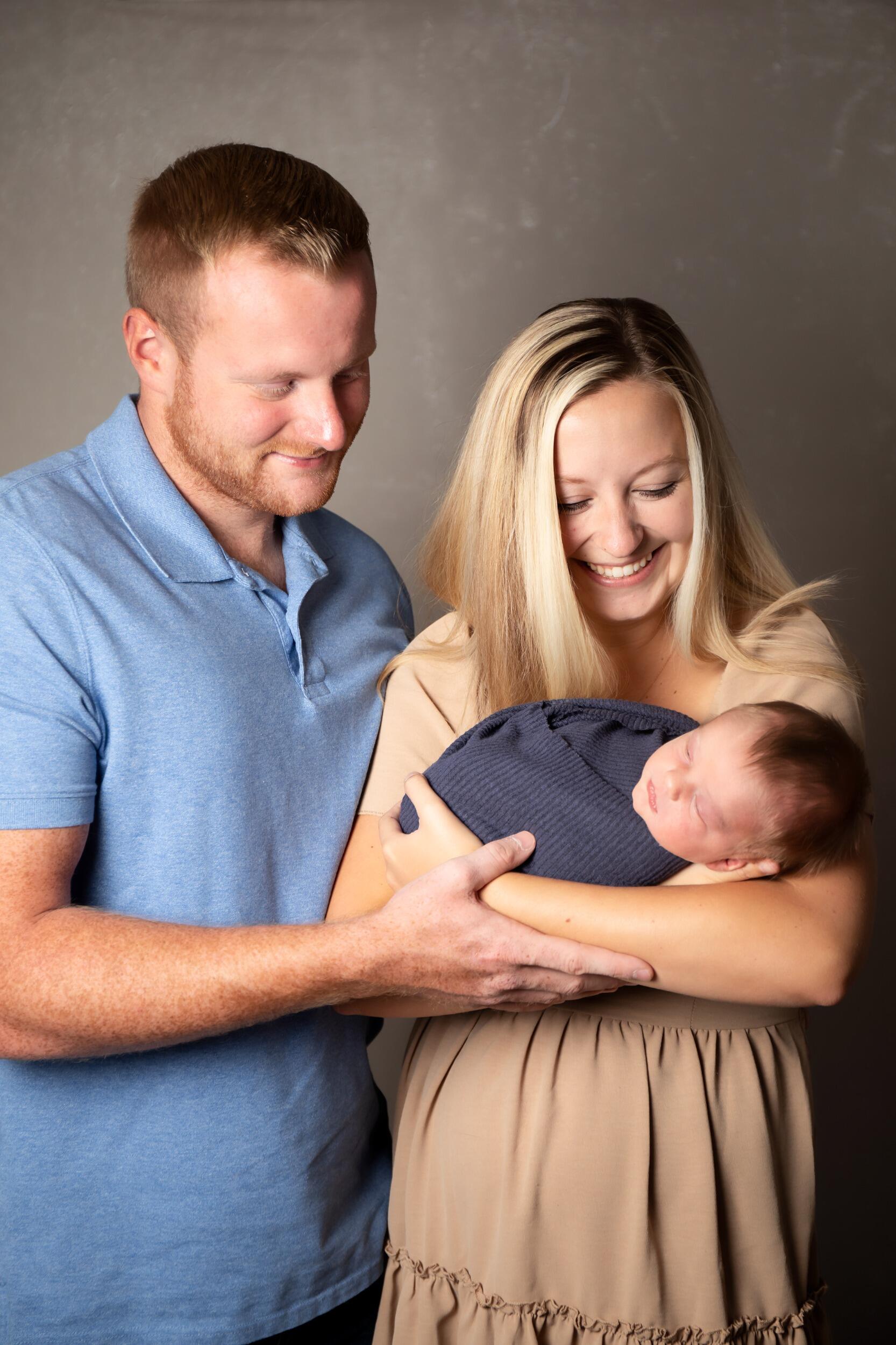 At 6:29 PM, they welcomed their pride and joy, Asher Grey.