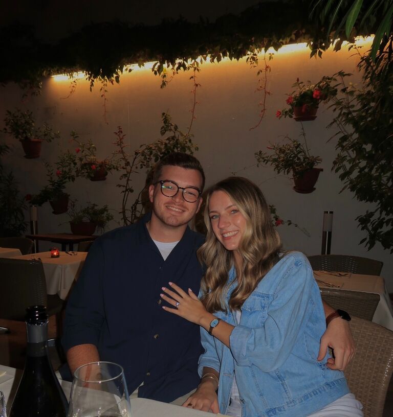Four years later...we got engaged in Italy!