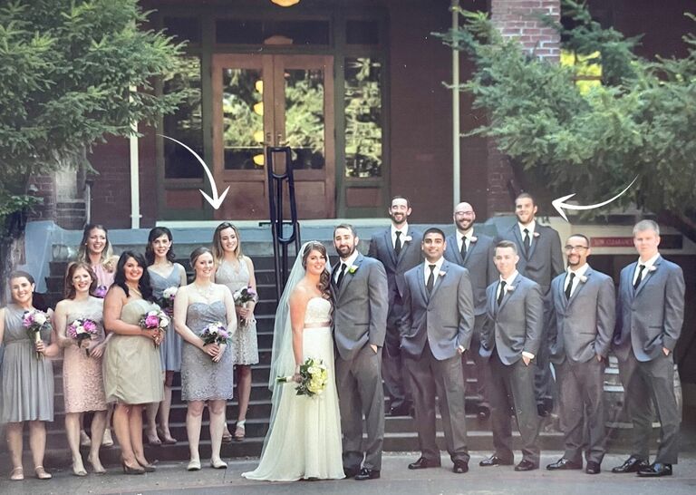 Laynie's brother, Will, and Jake's sister, Jamie, got married!