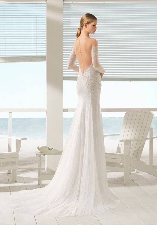 Aire Beach  Wedding  XAIL Wedding  Dress  The Knot 