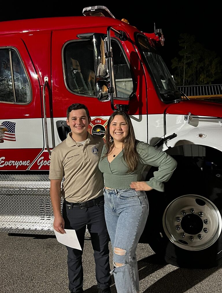 Nicks firefighter graduation!