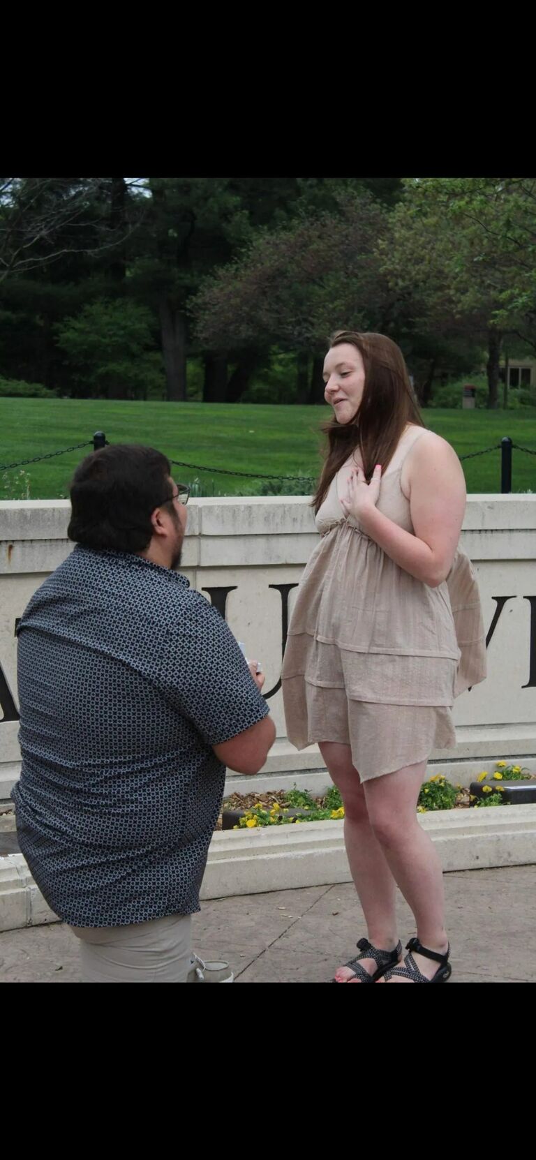 THE BEST DAY EVER! 

Emilio pulled off the biggest surprise with all of our family and proposed. 💍