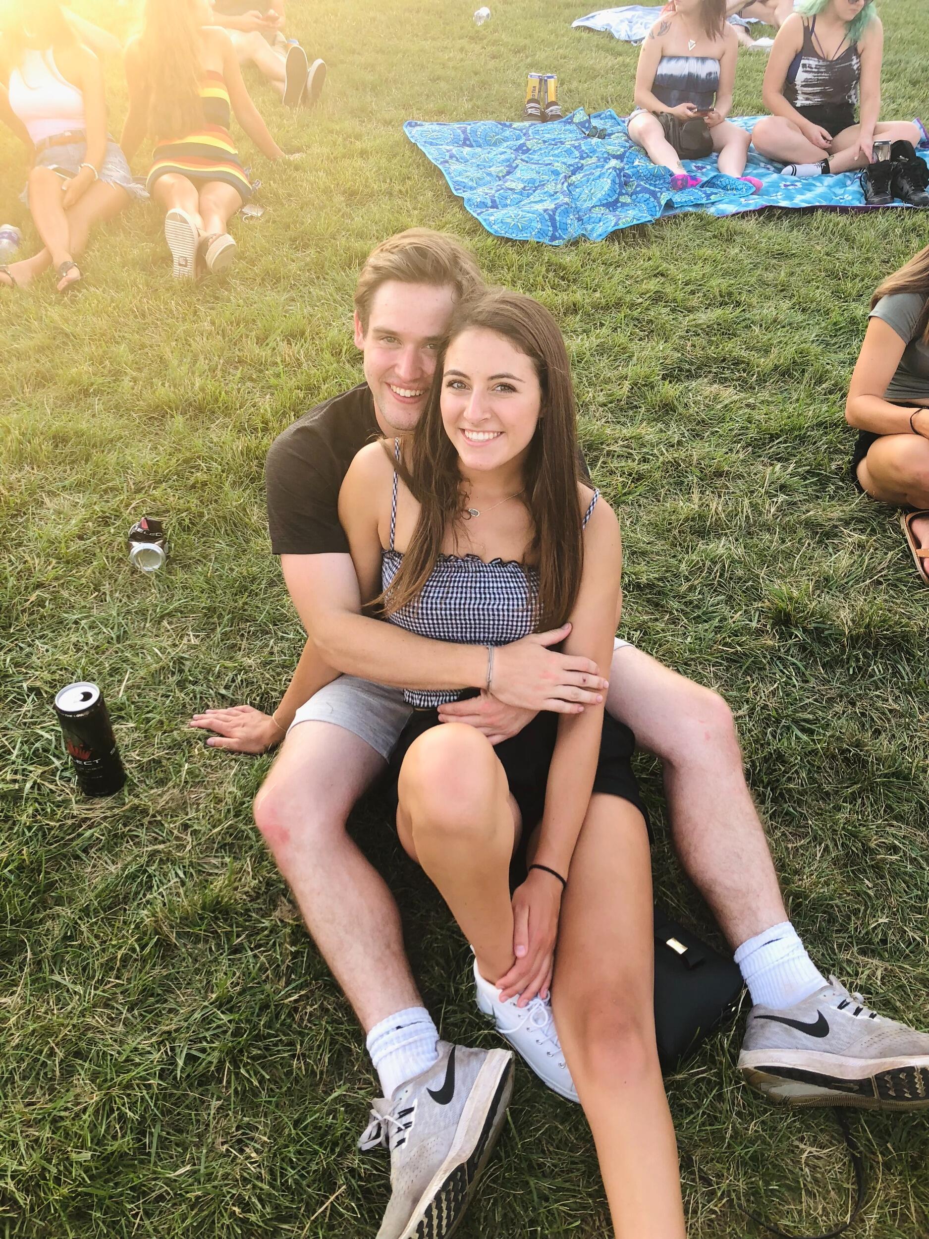 We spent our first summer dating traveling back and forth between Kansas City, Columbia and Saint Louis to see each other as much as possible!