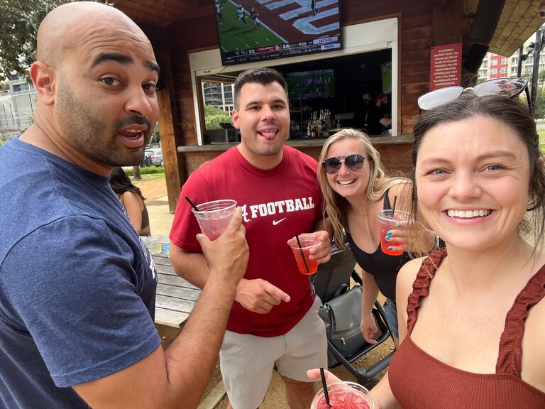 Fun weekend in Dallas with CJ and Allexus. 