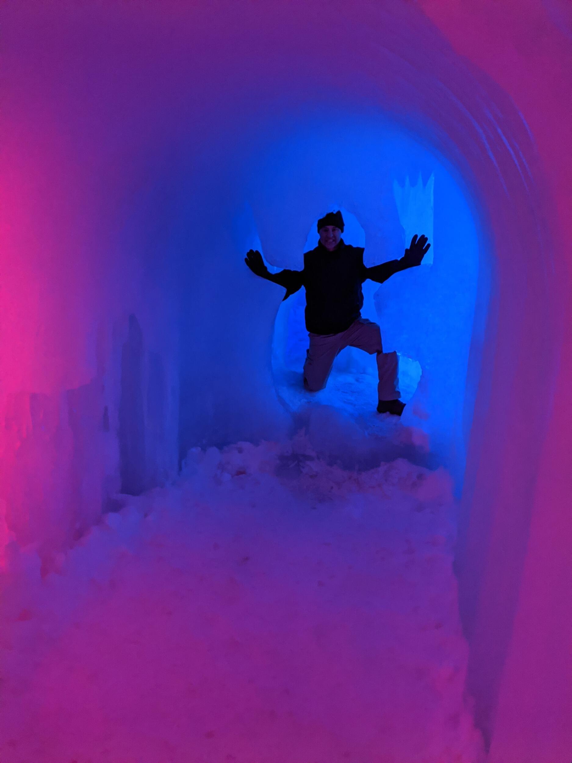 First Trip - Ice Castles in Lincoln, NH