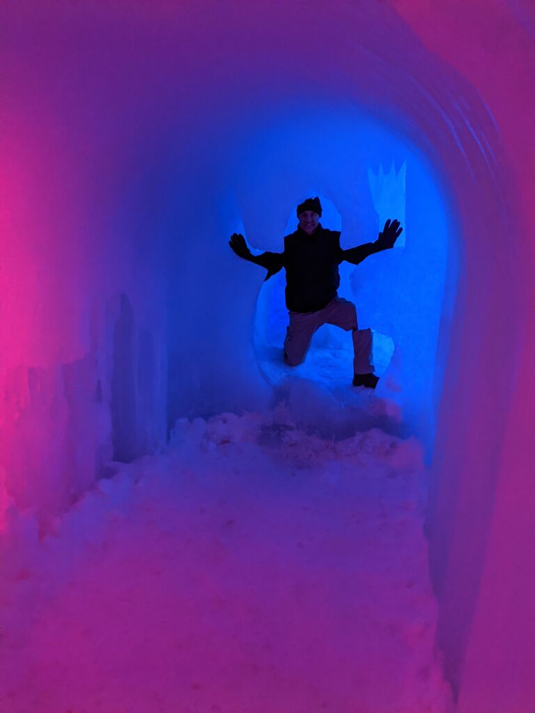 First Trip - Ice Castles in Lincoln, NH