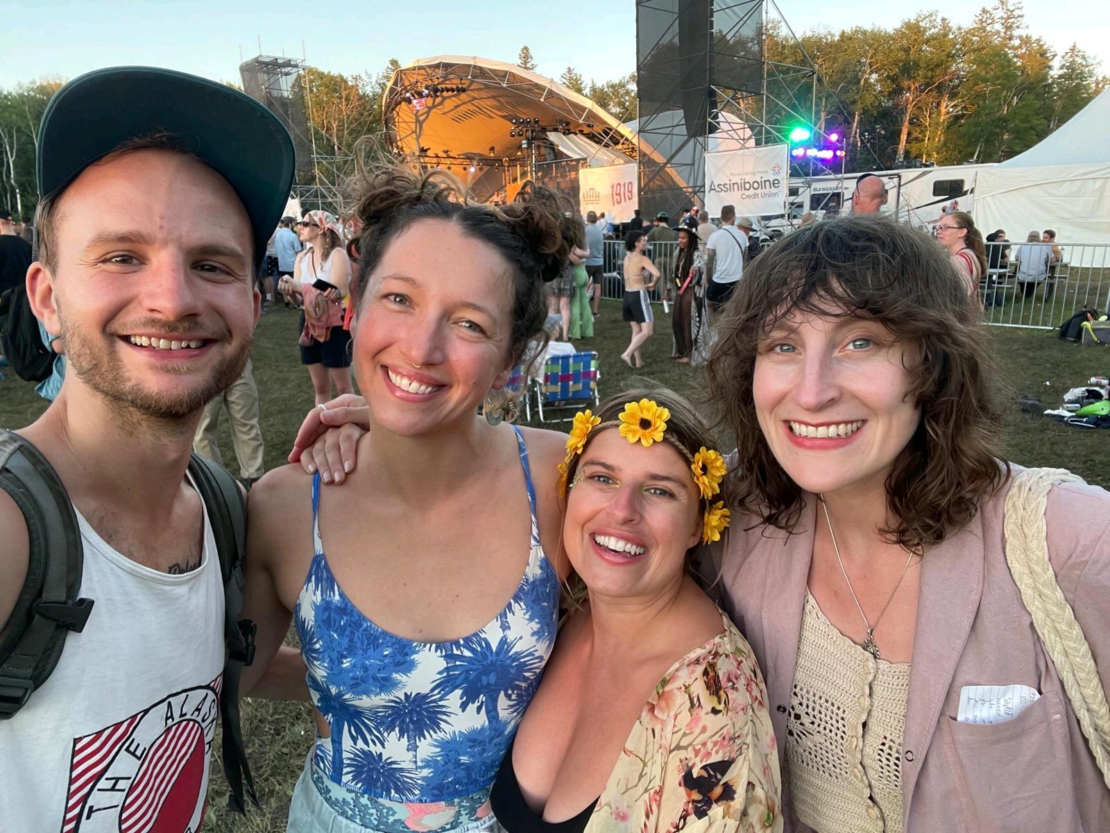 We first met at the Winnipeg Folk Fest where we shared a few dances. But we didn't reconnect until...