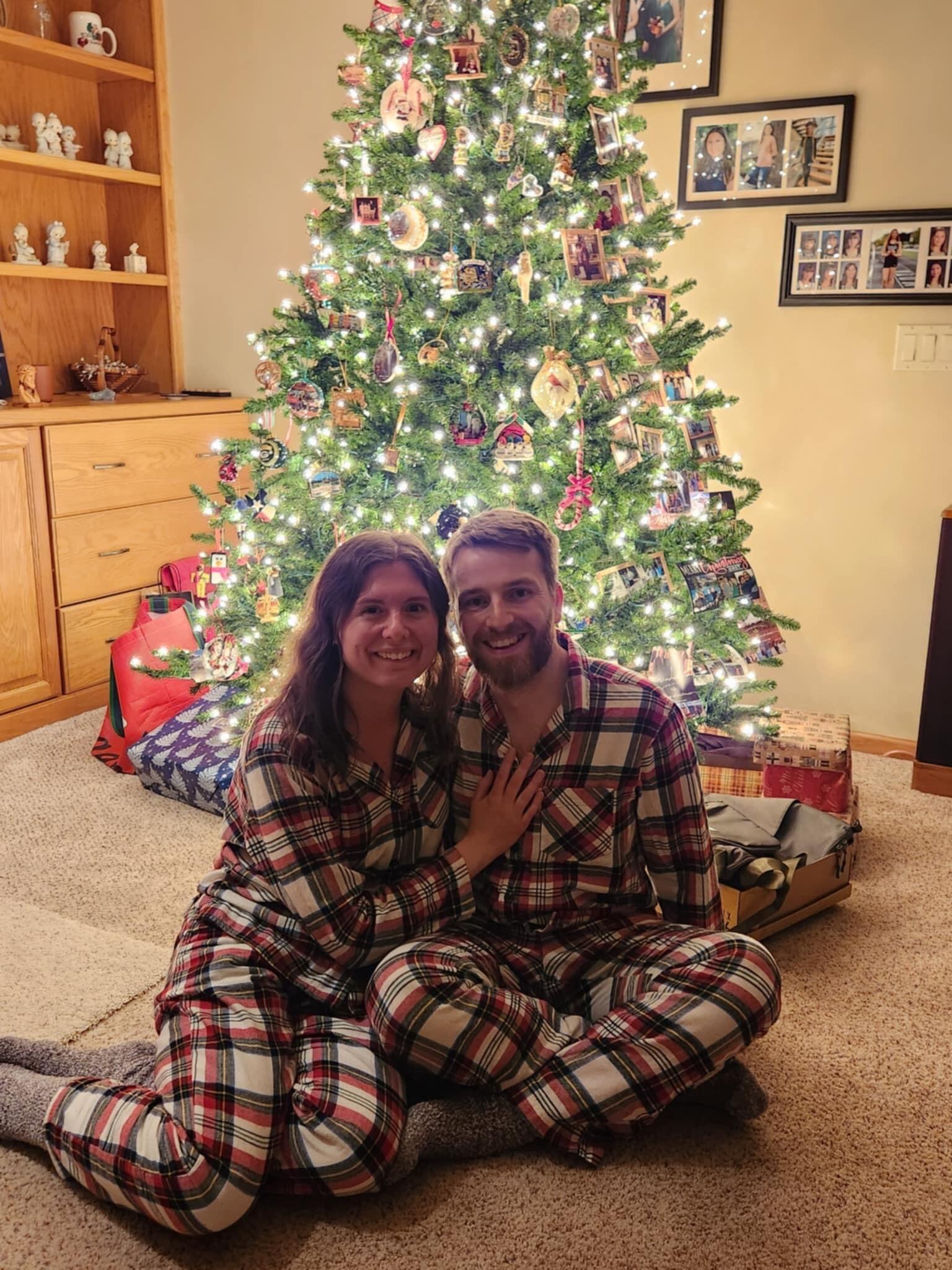 Our first Christmas together 