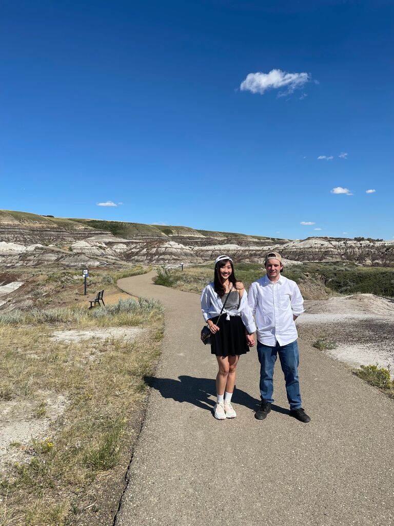 First time in Drumheller