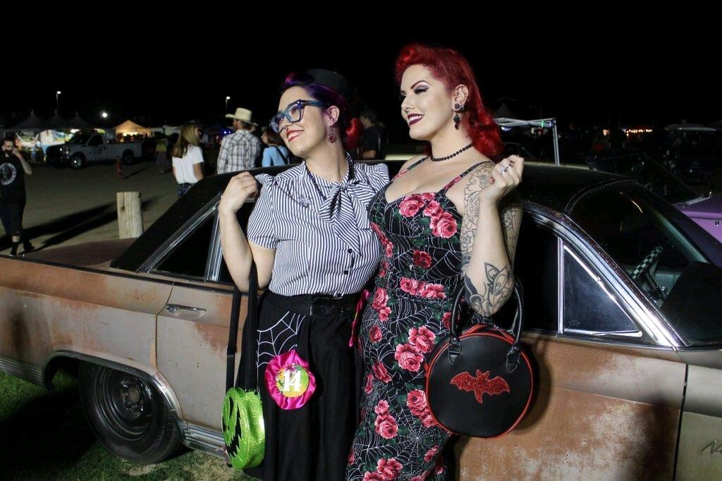 Meeting new friends @AZ Rockabilly Bash