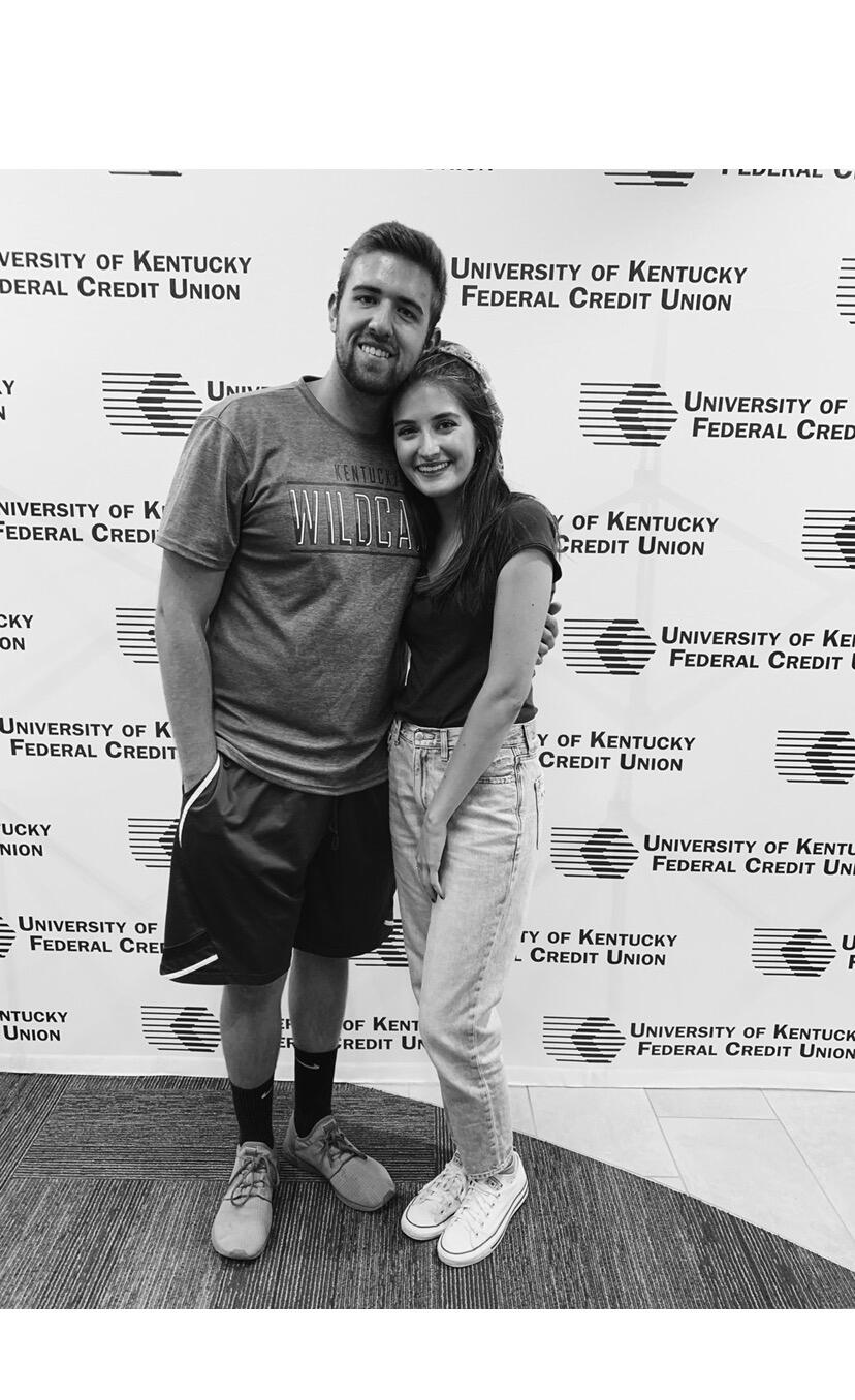 We made it official about one month later.