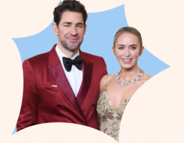 John Krasinski and Emily Blunt