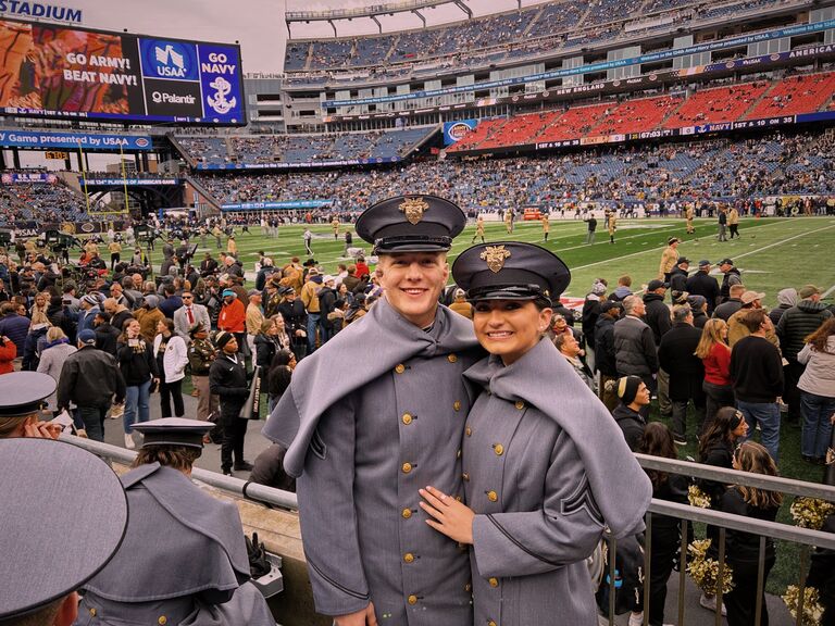 The semester ended with an Army win at the 124th Army-Navy game in Boston!