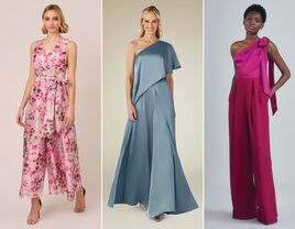 Three mother-of-the-bride jumpsuits