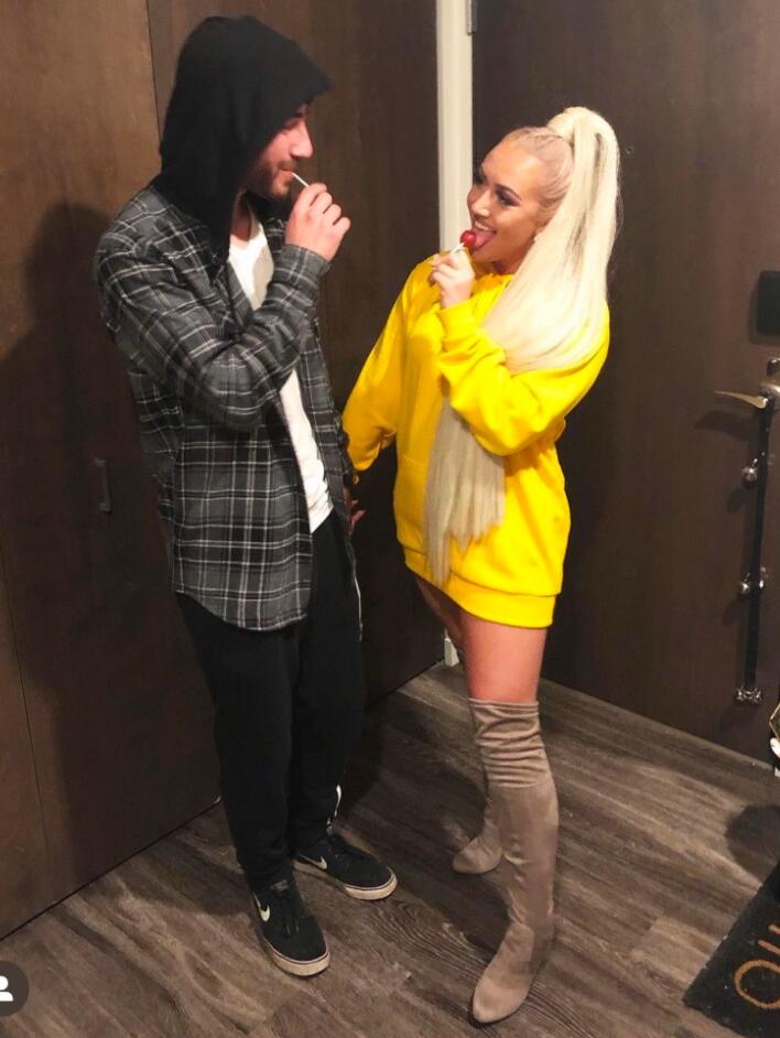 Ari and Pete Davidson, Halloweekend 2019