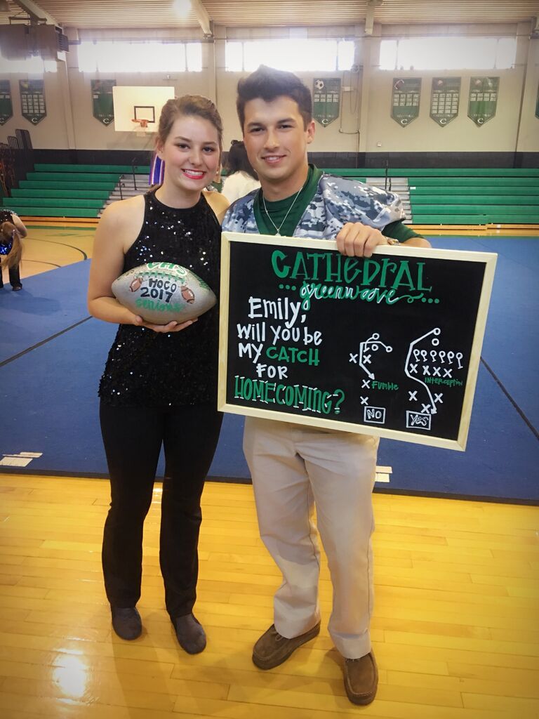 Caden asked me to Homecoming