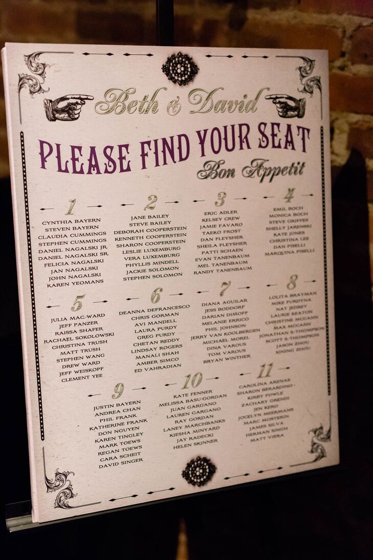 Adler Seating Chart