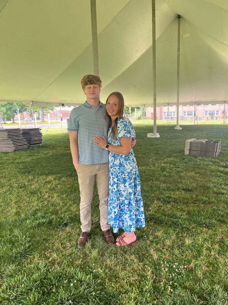 Still going to church every Sunday together!