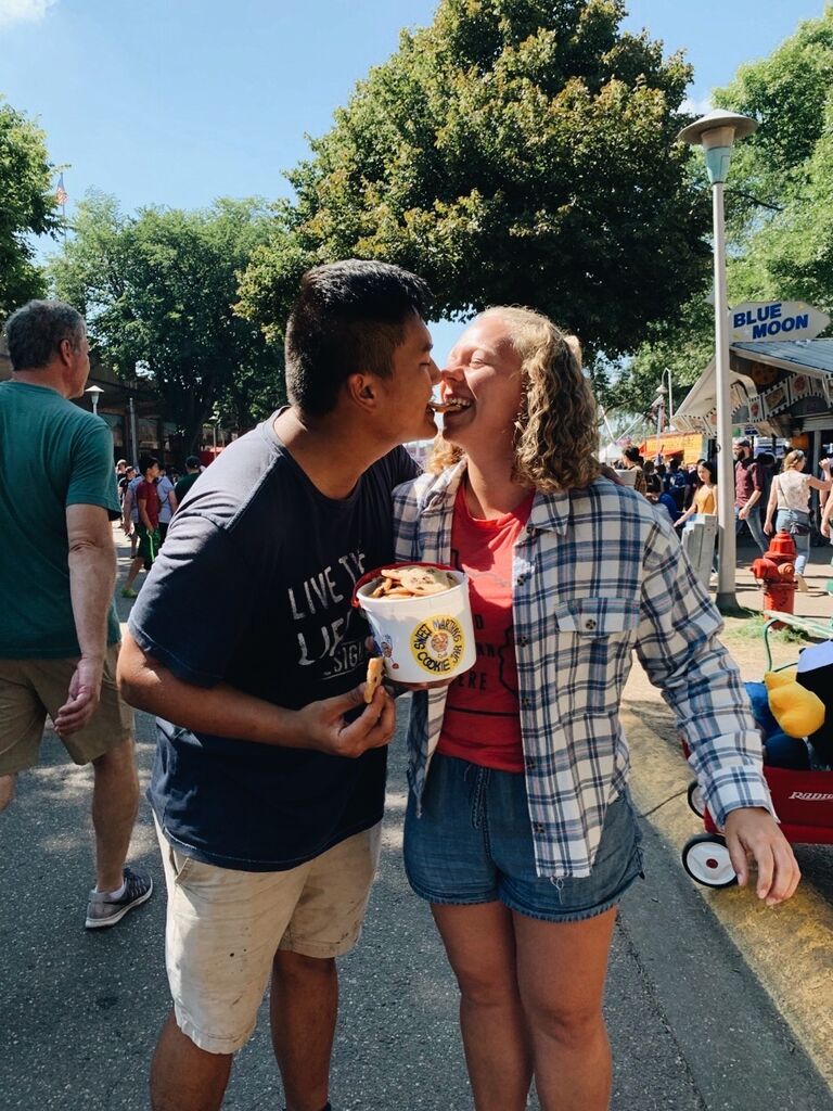 Kai and Anna visit the Minnesota State Fair