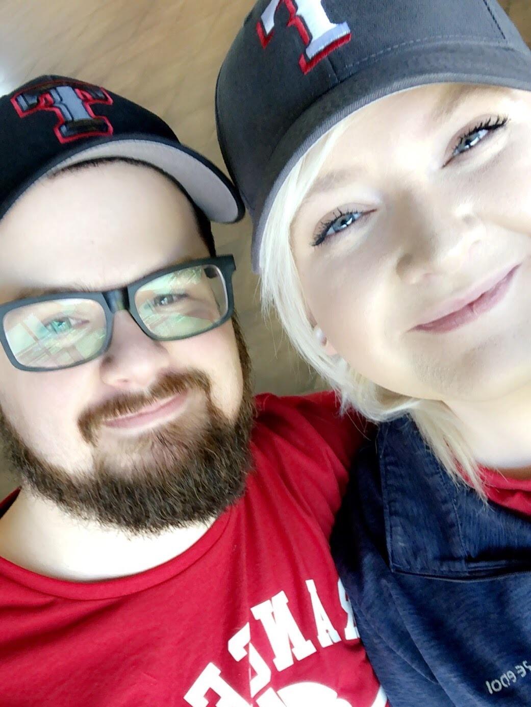 Our first Rangers Baseball game!