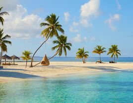 Paradise in The Maldives on private island