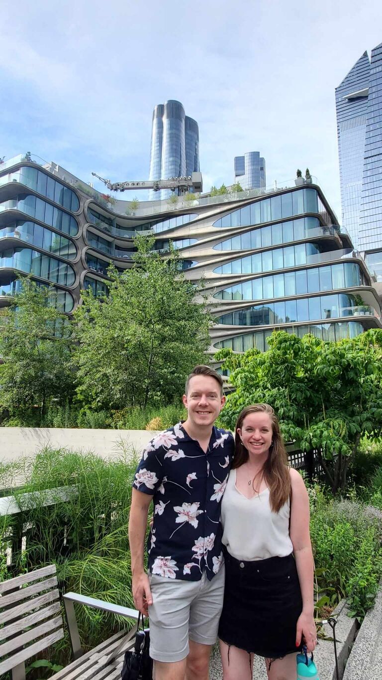 1 year anniversary in NYC...the day before Maeve broke her pinky toe on Matt's shoe