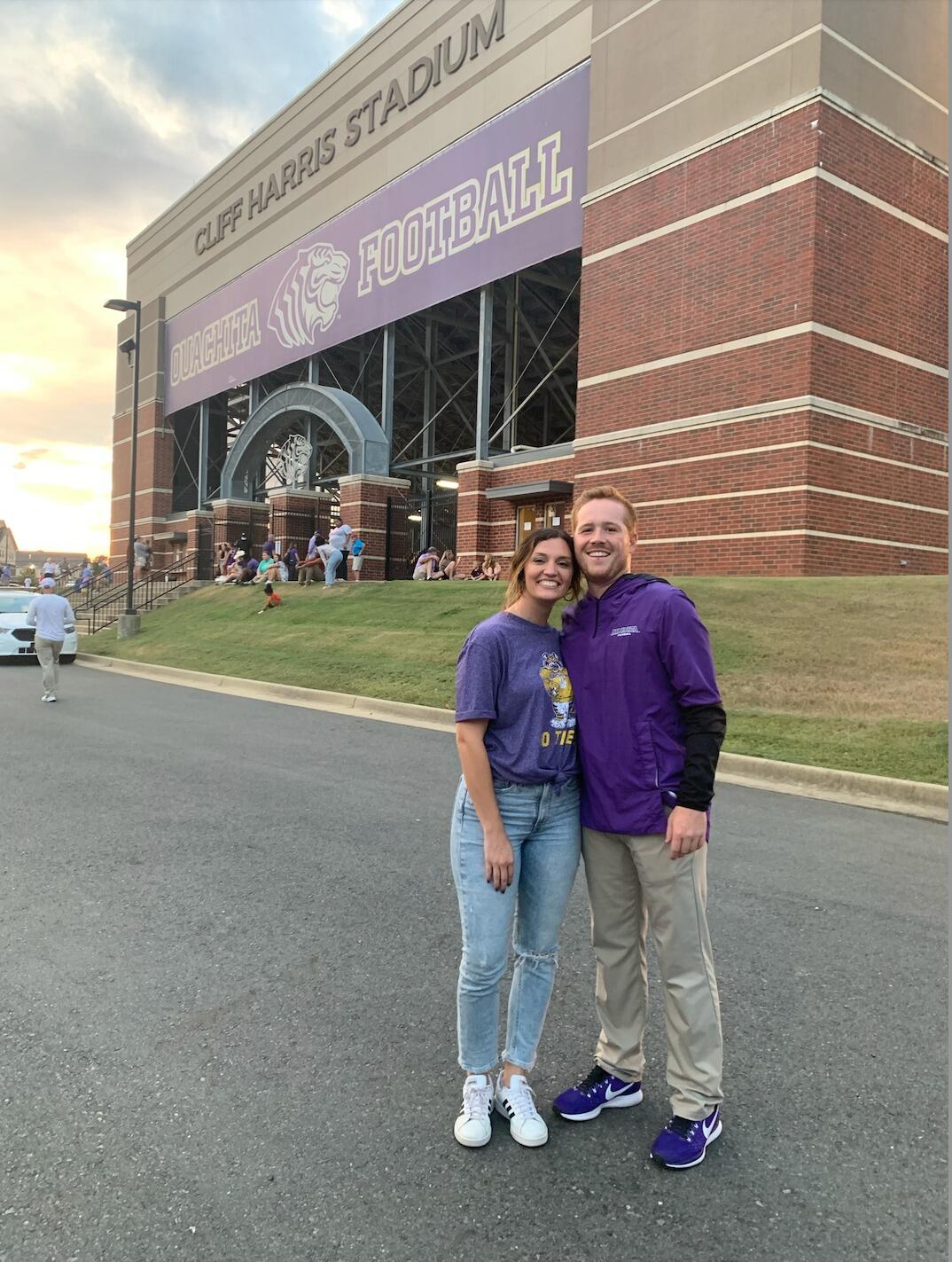 First weekend in Arkadelphia. Go Tigers!