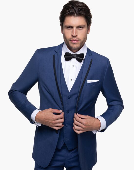 Mens navy hot sale blue tux