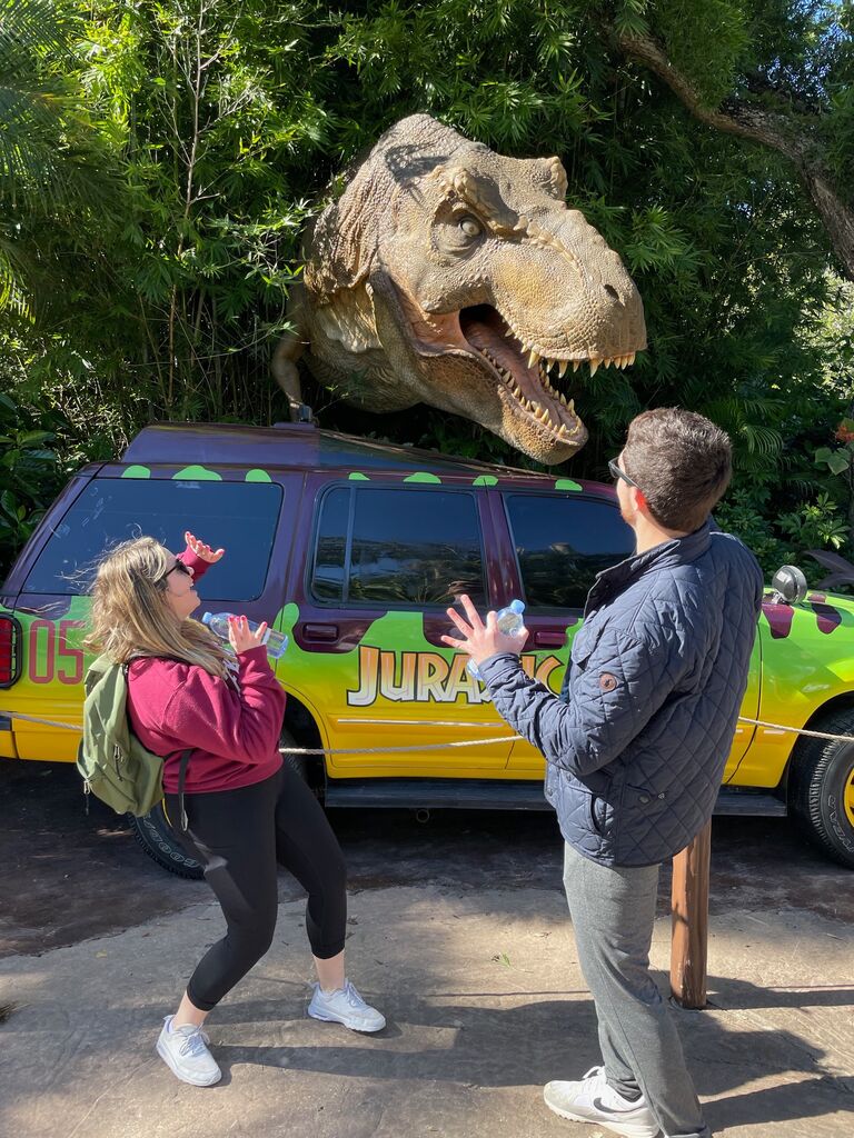 Our first trip to Florida together! We went to Universal Studios with Sierra (one of the Maids of Honor) and Abe met Hannah's family.