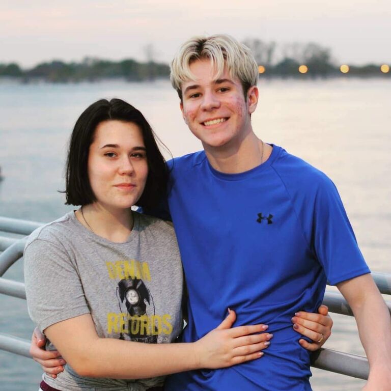 We took photos on the levee just as we were hearing about COVID. Alea had to fly home sooner than planned, but we reunited in December 2020