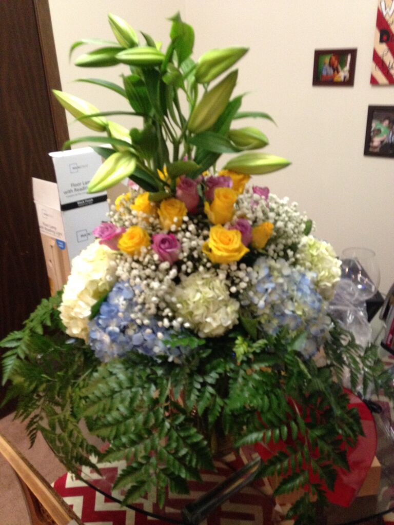 "Over the Top" is one of Colin's love languages. The first time he brought Sara flowers, she thought it was a wedding centerpiece. 