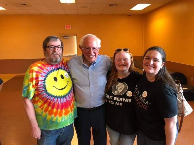 Bernie Sanders Rally in New Hampshire