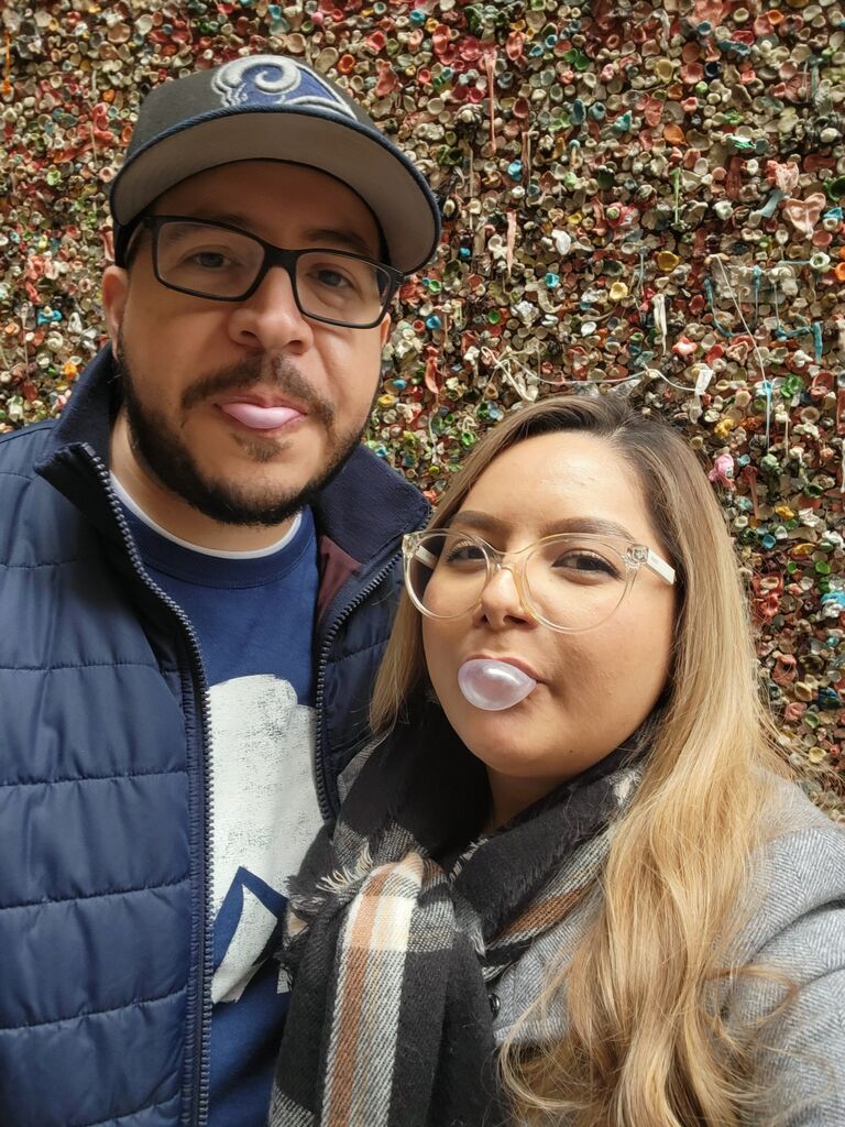 The Gum Wall. Seattle, Wa. Our roadtrip in the Pacific Northwest.