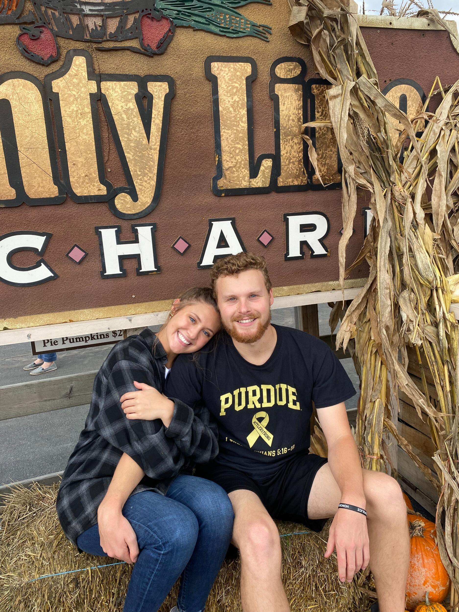As their Junior year at Purdue began, Eli and Liz celebrated their 2 year anniversary. At this point in time, Eli began to realize how big of an autumn fanatic Liz was and more than kindly joined her in her many trips to the county line orchard.