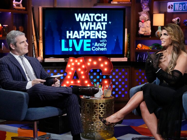 Teresa Giudice talking about prenups on Watch What Happens Live