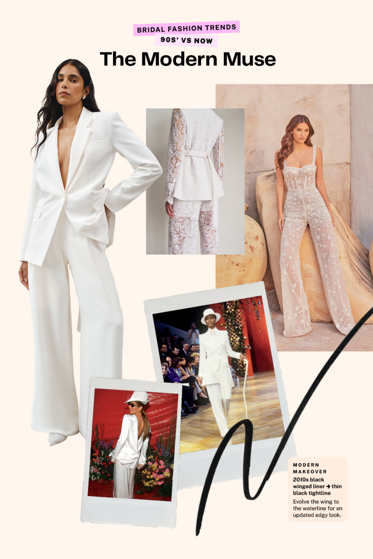 modern wedding pant suit