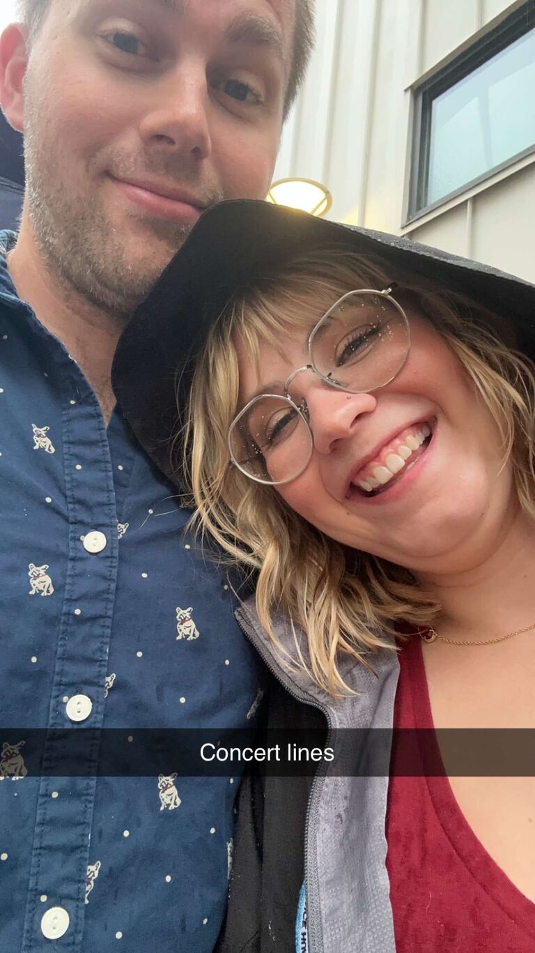 Our first concert together (Andrew McMahon and The Wilderness with opener, Flor)