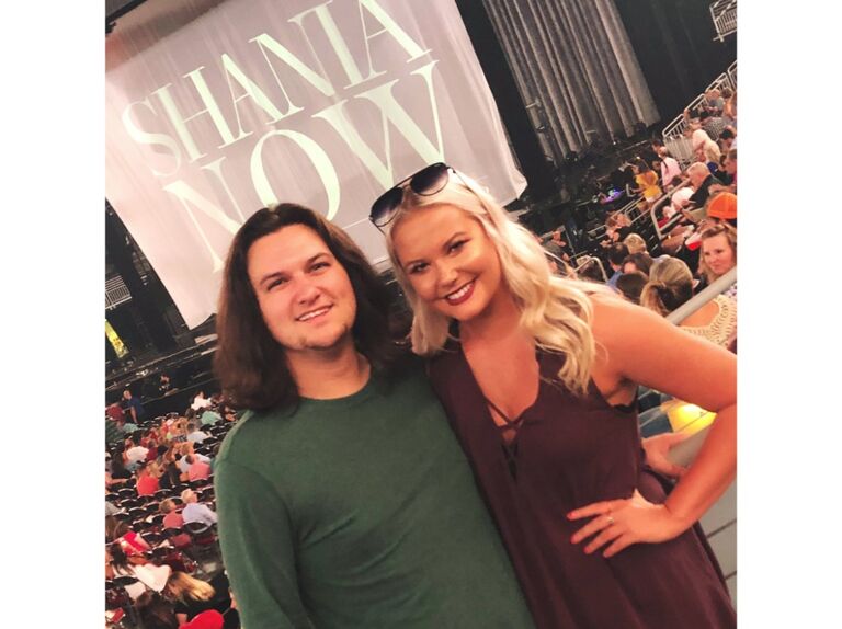 Miller took Blake to see her all time favorite Shania Twain in Louisville, Kentucky.