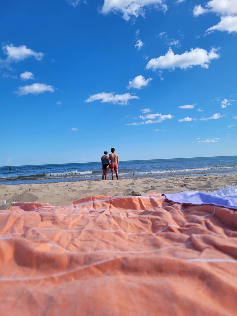 We took a trip to Manitowoc, WI to visit Rachael's sister! We enjoyed seeing Lake Michigan.