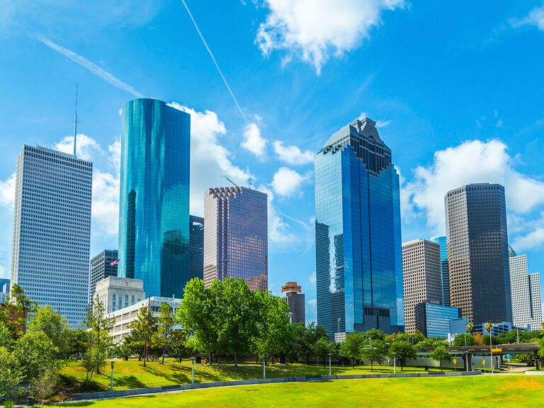 Lo skyline di Houston