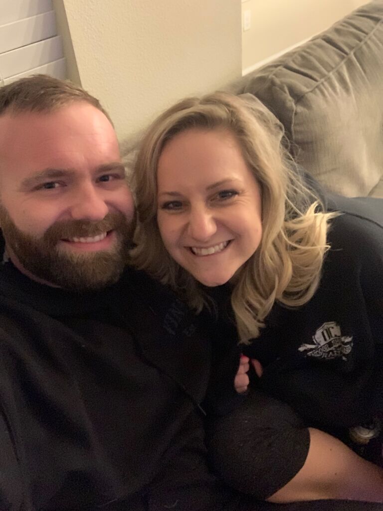 Our first picture together