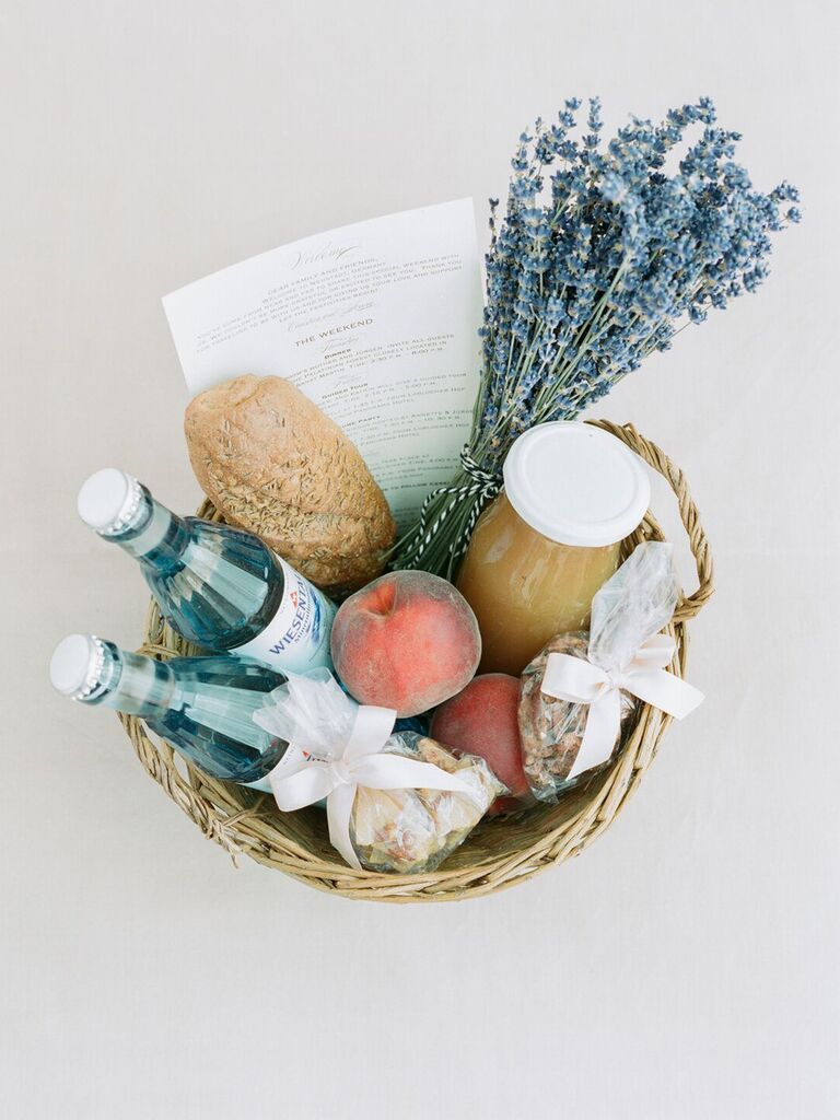 wedding welcome basket