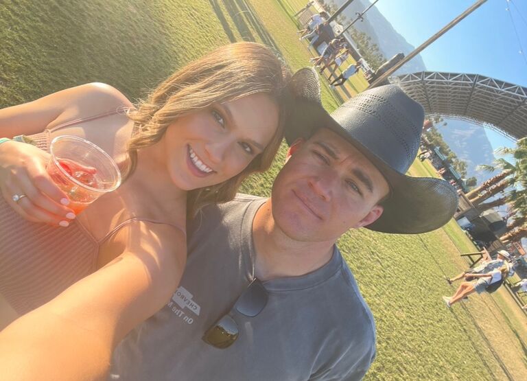 Stephanie and Dylan at Stagecoach Country Music Festival.
